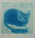 楽園に住む猫－blue moon
糸井　千恵美