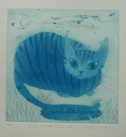 楽園に住む猫－blue moon