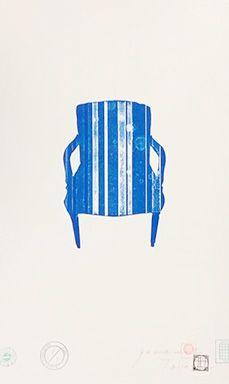 CHAIR 2020 blue chair Ⅳ