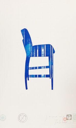 CHAIR 2020 blue chair Ⅰ