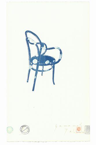 CHAIR 2017 blue chair Ⅰ